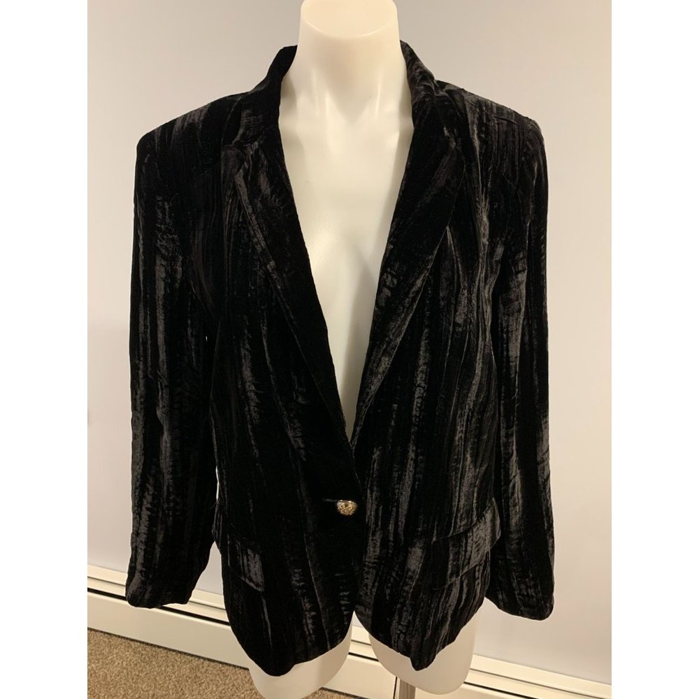 Alice & Trixie Black Button-Up Size L